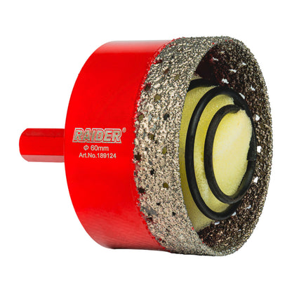 Raider Accessories Carota diamantata cu arc pentru Carotare umeda HEX Ø60mm