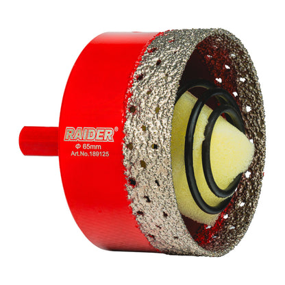 Raider Accessories Carota diamantata cu arc pentru Carotare umeda HEX Ø65mm