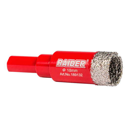 Raider Accessories Carota diamantata pentru Carotare uscata HEX Ø18mm