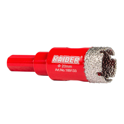 Raider Accessories Carota diamantata pentru Carotare uscata HEX Ø20mm