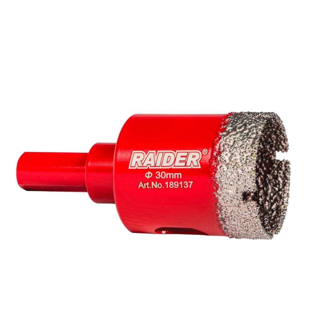 Raider Accessories Carota diamantata pentru Carotare uscata HEX Ø30mm