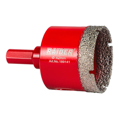 Raider Accessories Carota diamantata pentru Carotare uscata HEX Ø42mm