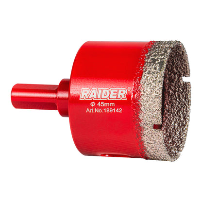 Raider Accessories Carota diamantata pentru Carotare uscata HEX Ø45mm