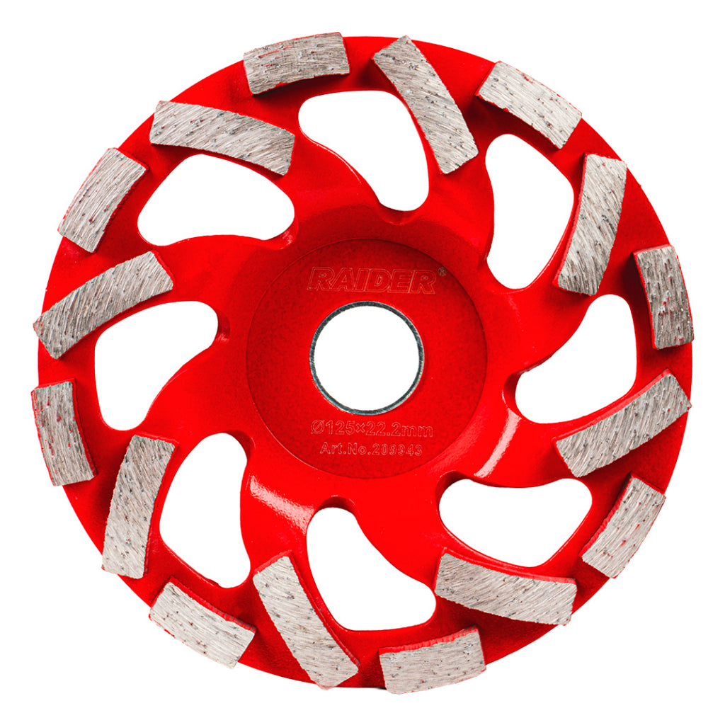 Raider Accessories Disc diamantat oala 180x22.2mm slefuit Long life
