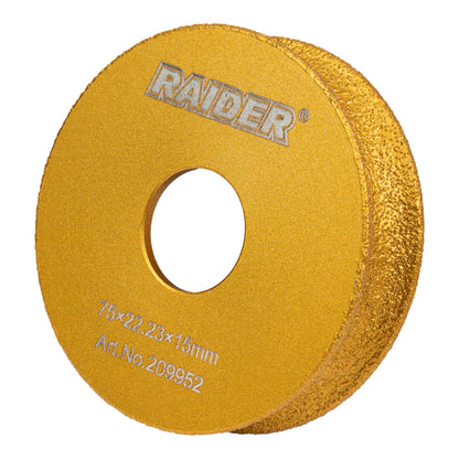 Raider Accessories Disc diamantat 75x22.2x15mm muchii U ceramica