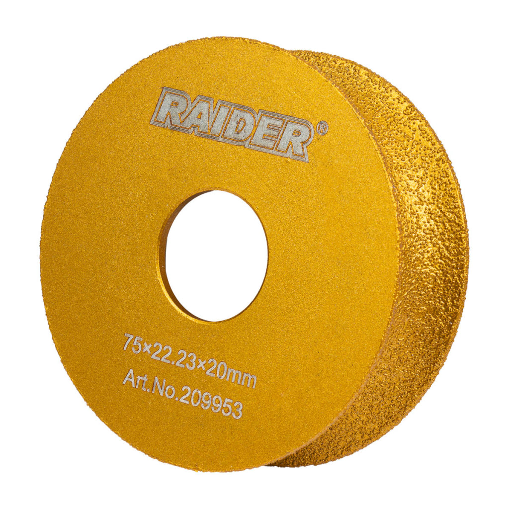 Raider Accessories Disc diamantat 75x22.2x20mm muchii U ceramica