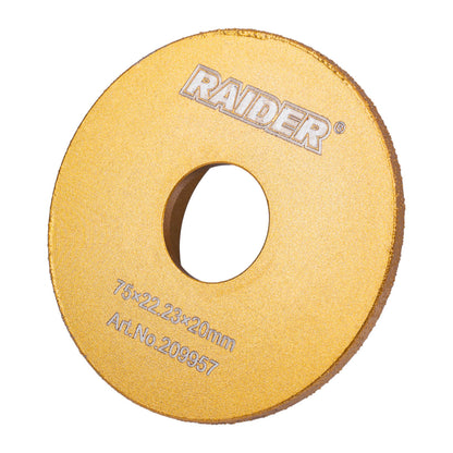 Raider Accessories Disc diamantat 75x22.2x20mm muchii semirotunde ceramica