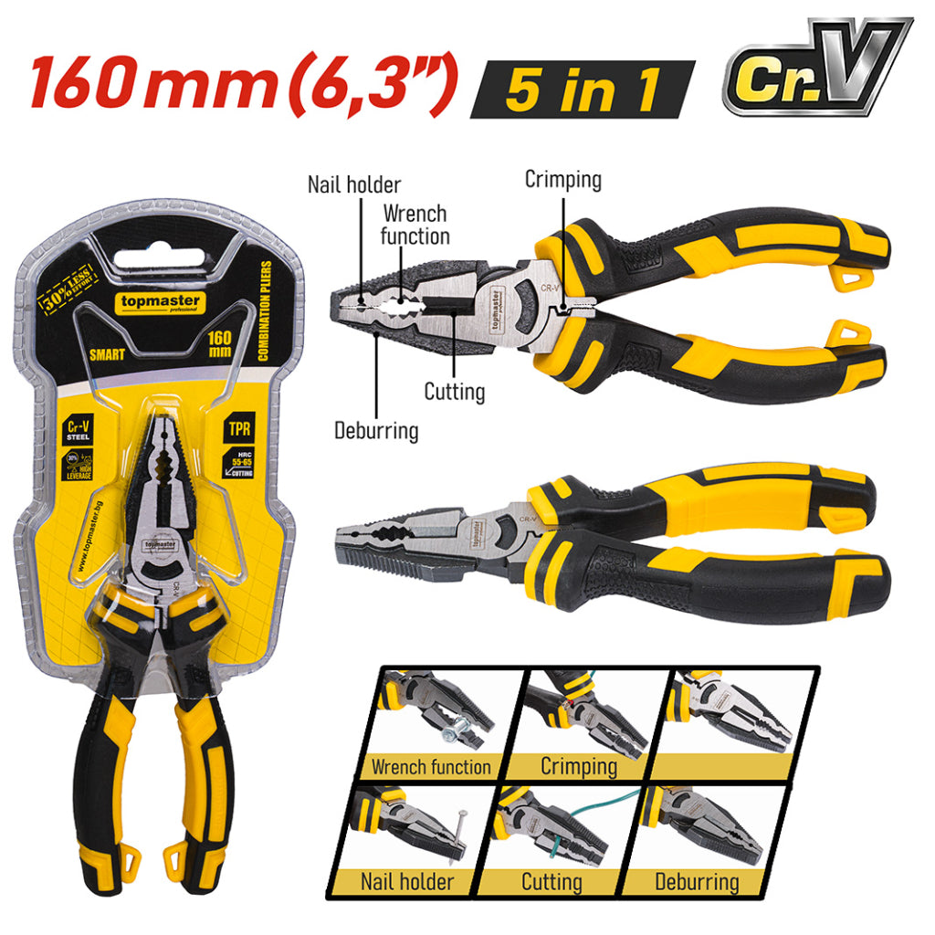 Top Master Pro Cleste combinat 160mm SMART CRV TMP