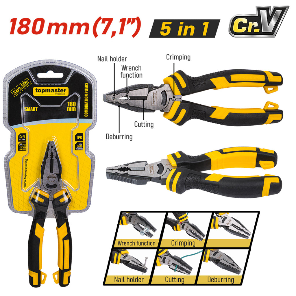 Top Master Pro Cleste combinat 180mm SMART CRV TMP