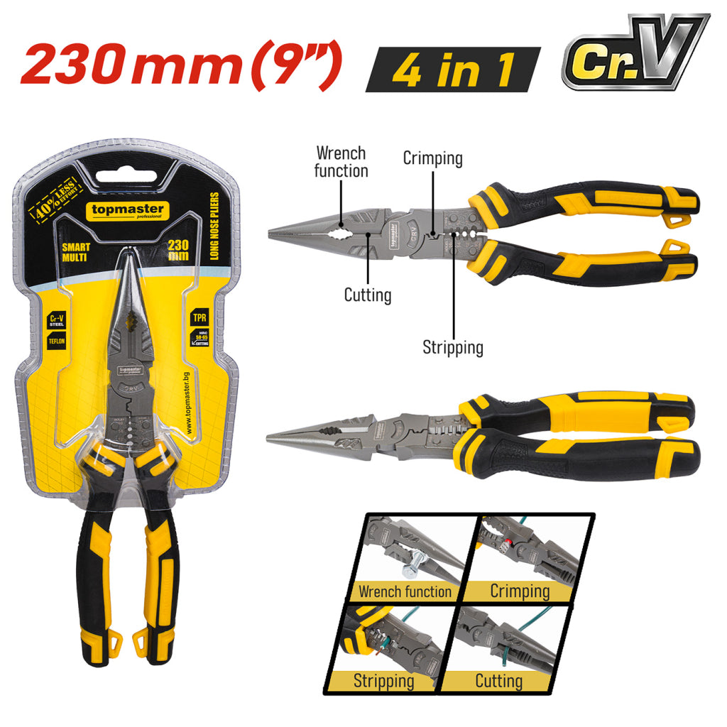 Top Master Pro Cleste cu varf lung 200mm SMART CRV Gen1 TMP