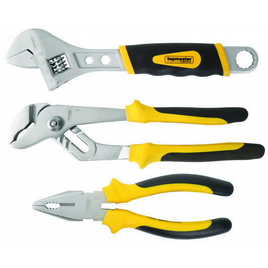 Top Master Pro Set 3 clesti (combinat180, instalatii 250, cheie250) TMP