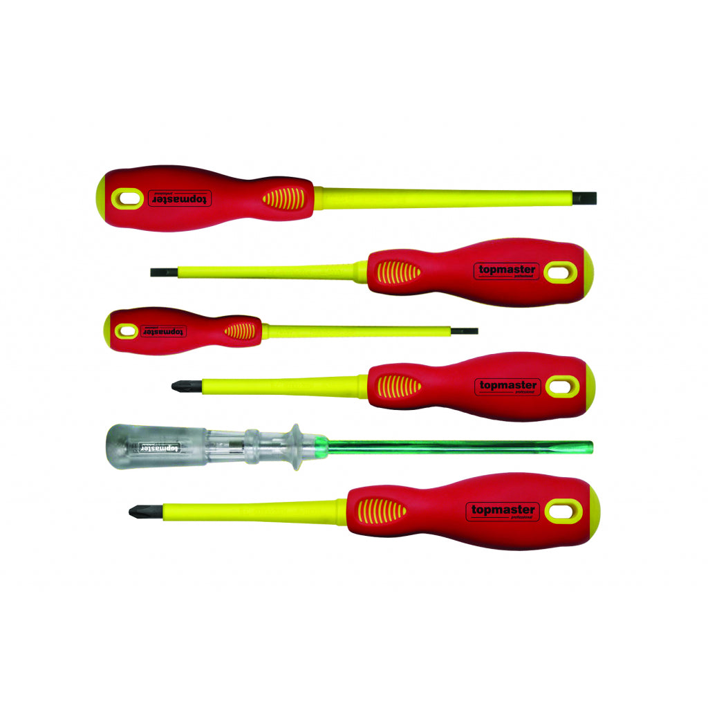 Top Master Pro Set 6 surubelnite izolate 1000V VDE SVCM TMP