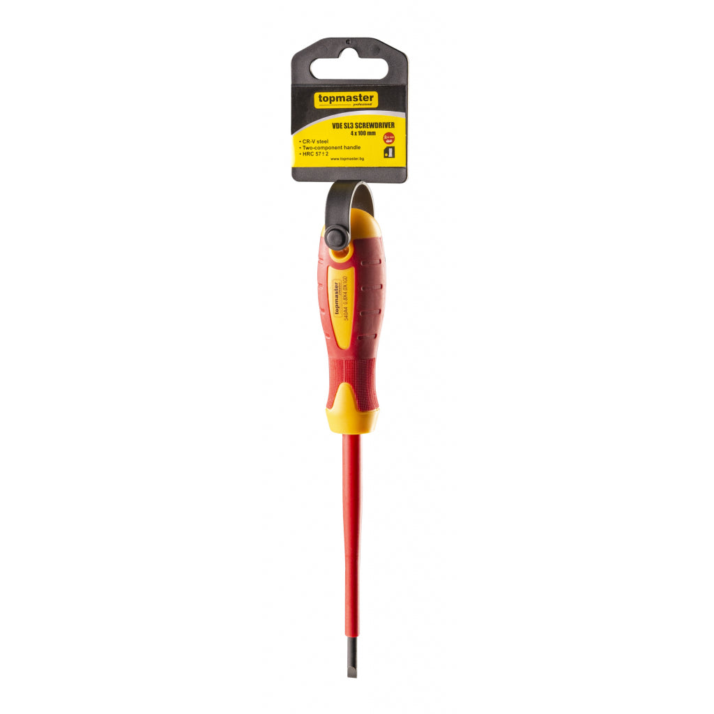Top Master Pro Surubelnita dreapta izolata 1000V 4.0x100mm CRV TMP