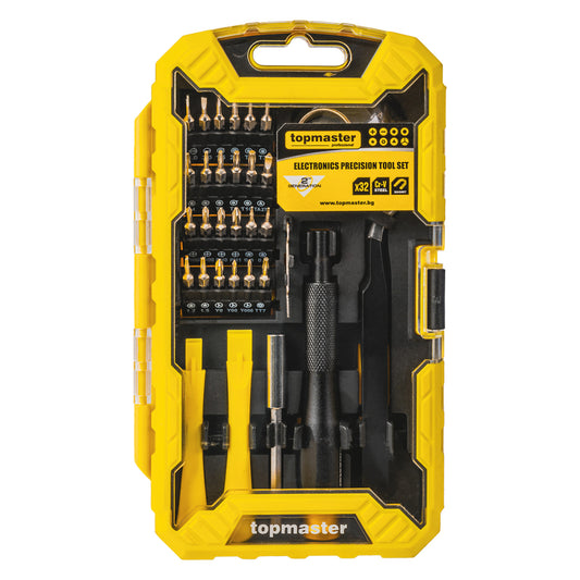 Top Master Pro Set 32 piese surubelnita precizie cu biti magnetici ¼"  TMP