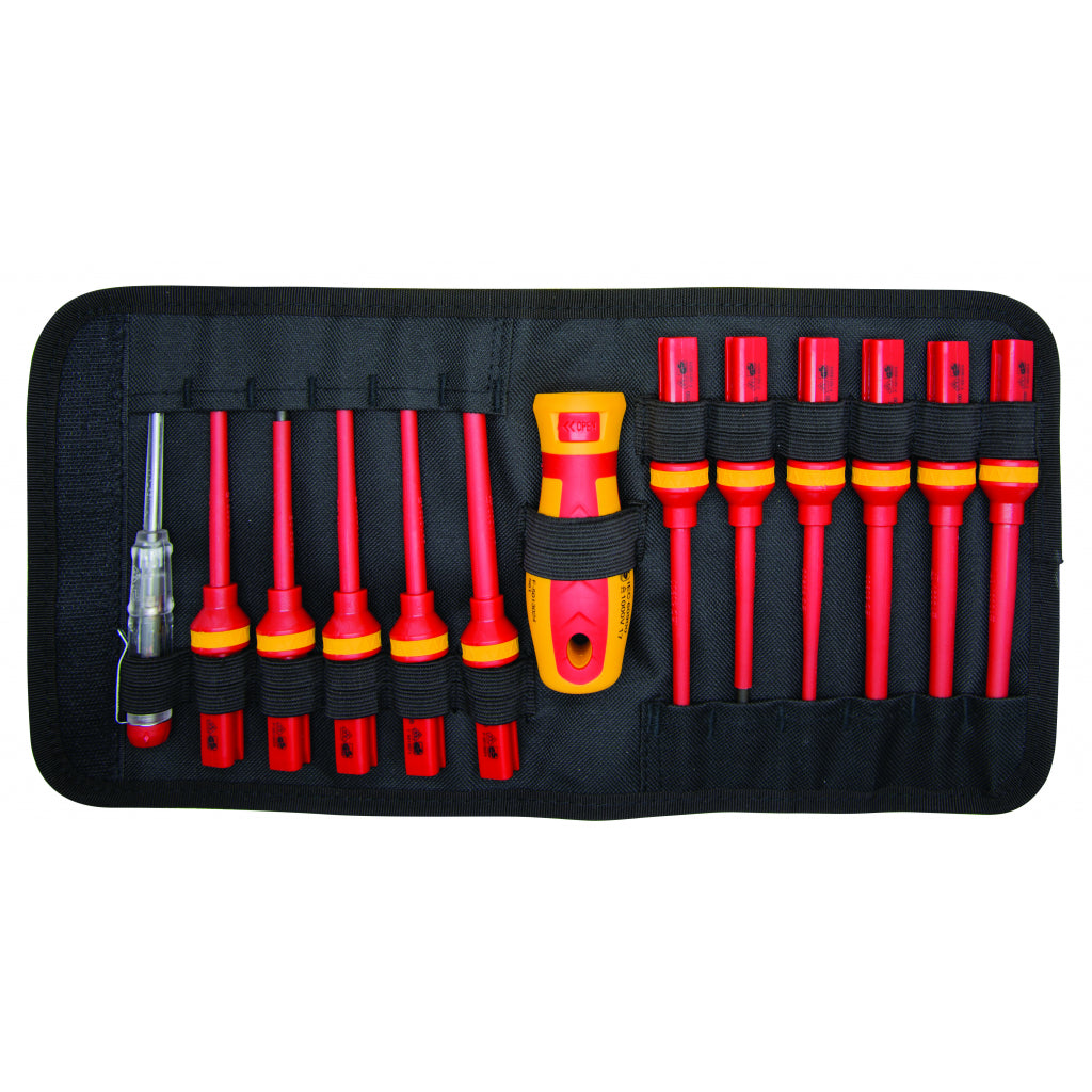 Top Master Pro Set 13 surubelnite izolate 1000V VDE CRV TMP