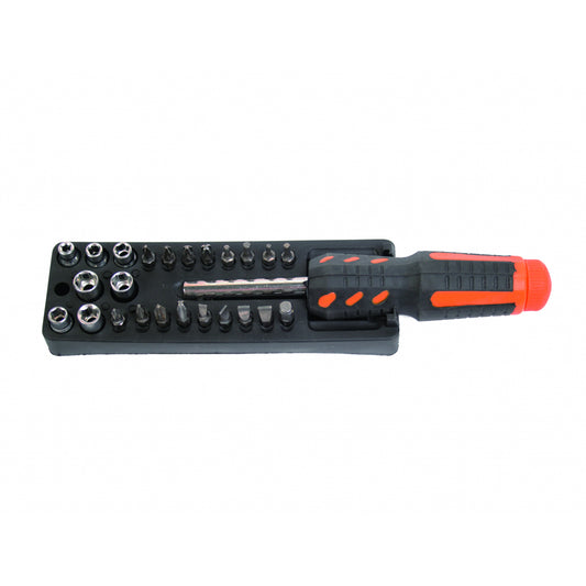 Gadget Set 25 piese surubelnita cu biti si tubulare GD