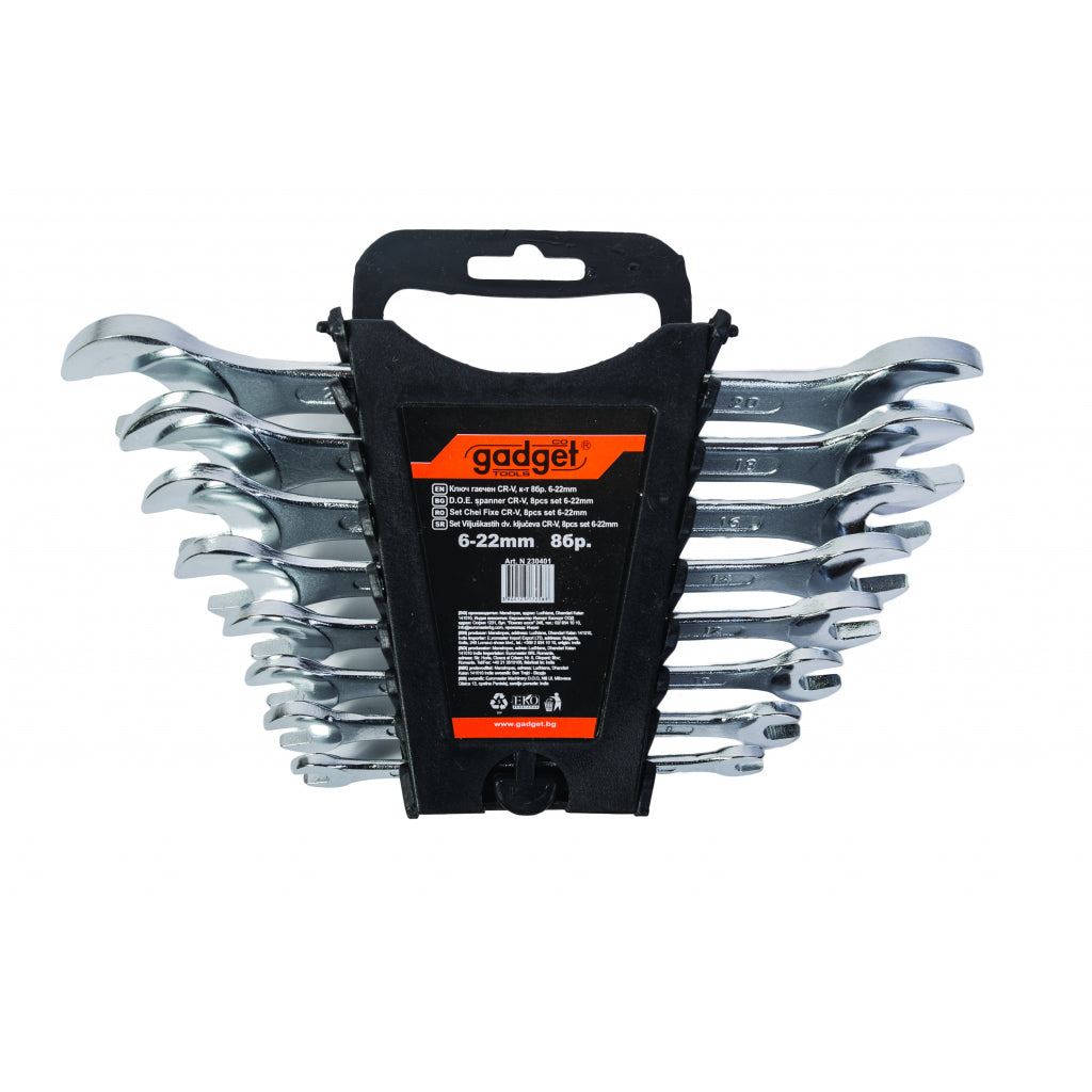 Gadget Set 8 chei fixe 6-22mm CRV GD
