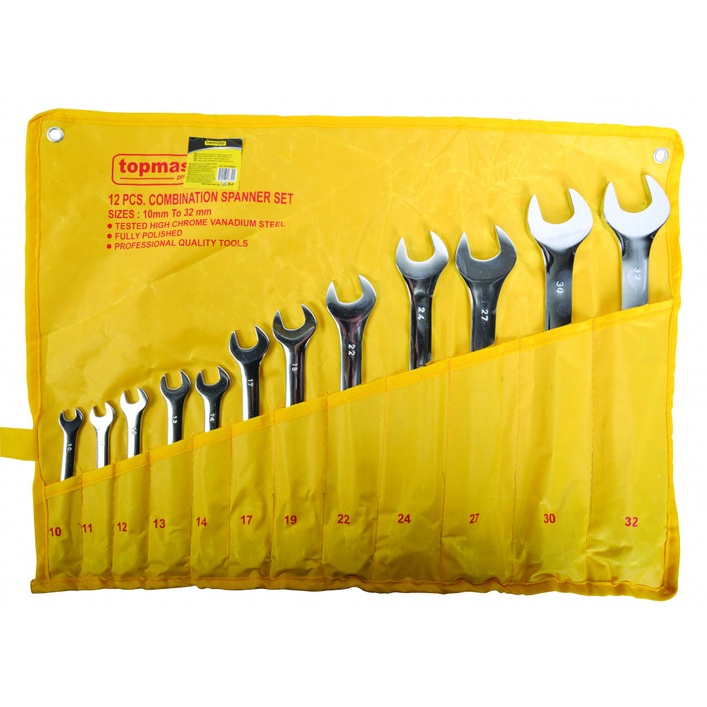 Top Master Pro Set 12 chei combinate sistem metric TMP