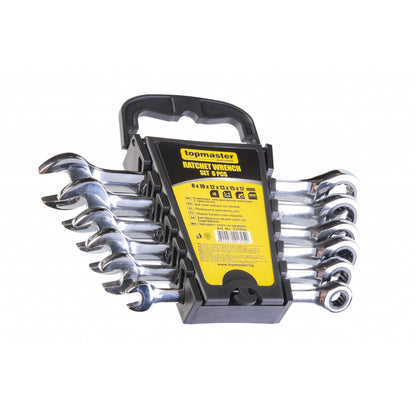 Top Master Pro Set 6 chei combinate cu clichet 8-17mm CRV TMP