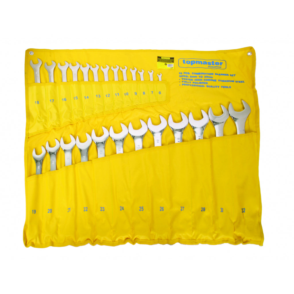 Top Master Pro Set 25 chei combinate 6-32mm CRV TMP