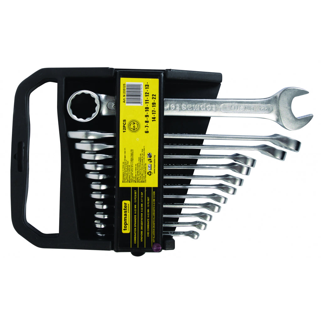 Top Master Pro Set 12 chei combinate 6-22mm CRV PRESS TMP
