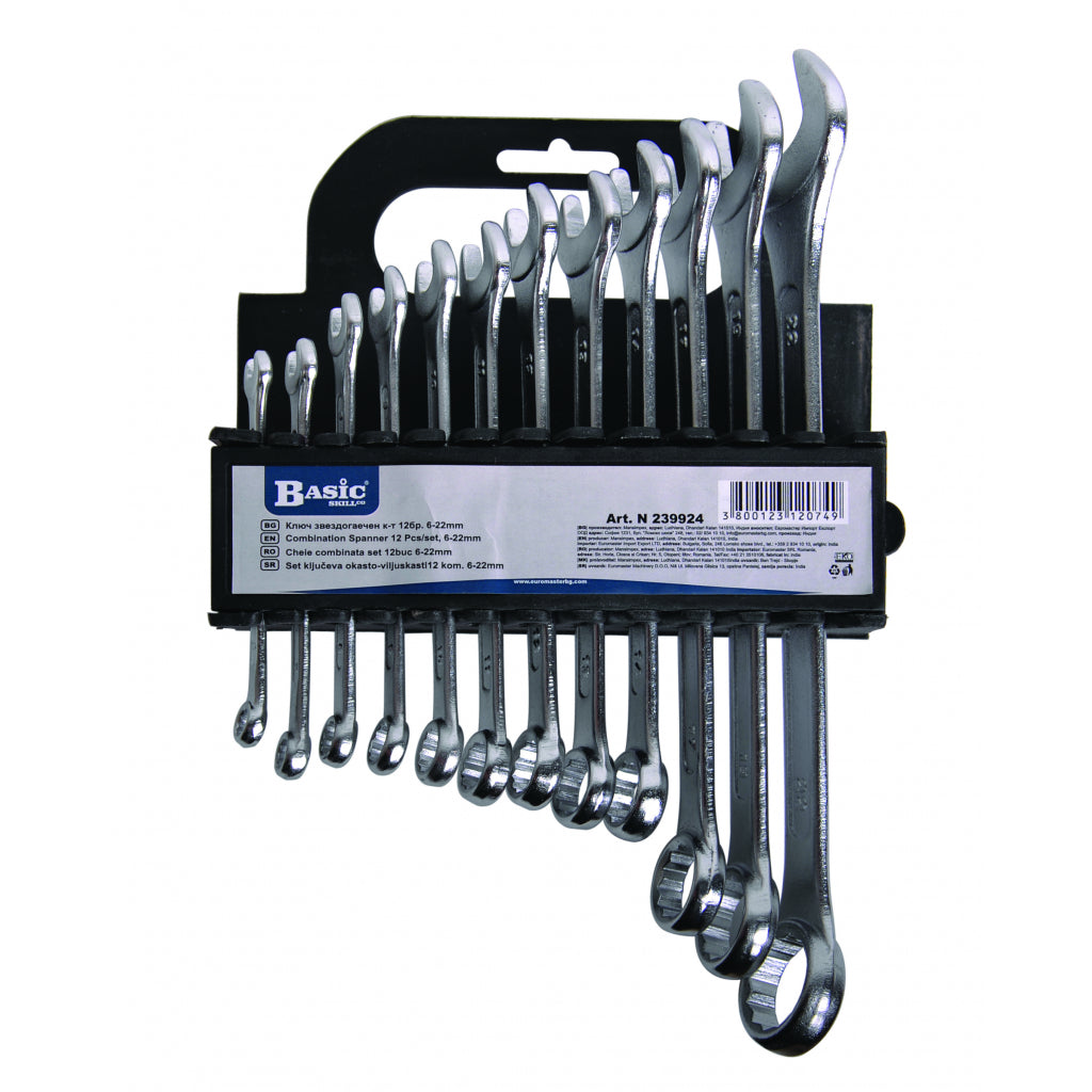 Basic Set 12 chei combinate 6-22mm BS
