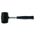 Basic Ciocan cauciuc negru maner metal 445g BS
