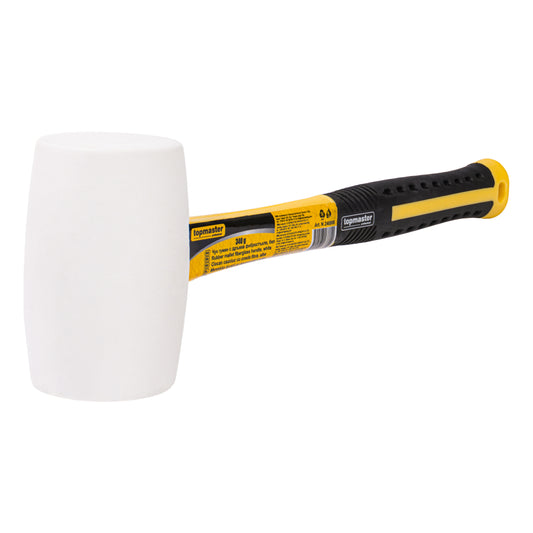 Top Master Pro Ciocan cauciuc alb cu maner fibra 340g alb TMP