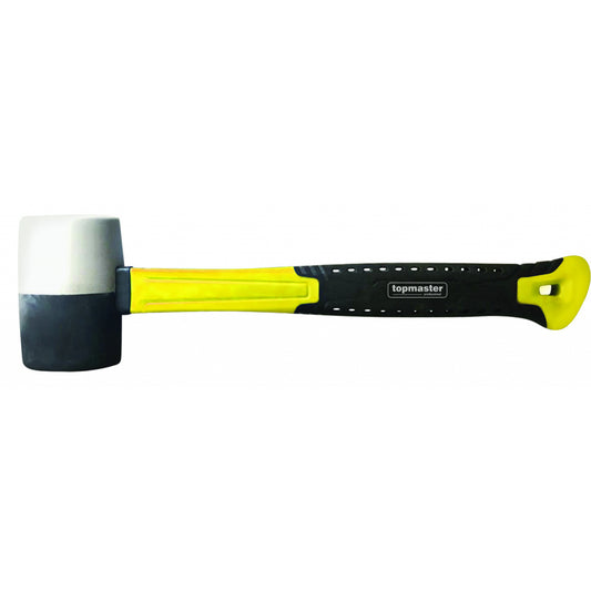 Top Master Pro Ciocan cauciuc cu maner fibra 450g TMP
