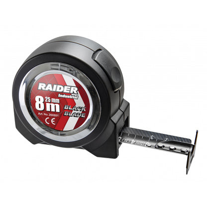 Raider Industrial Ruleta 8m x 25mm RDI