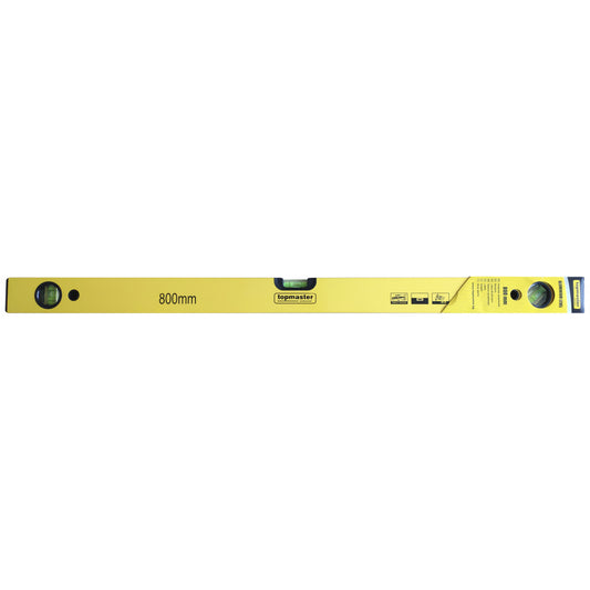 Top Master Pro Nivela aluminiu 3 bule 800mm fara magnet TMP