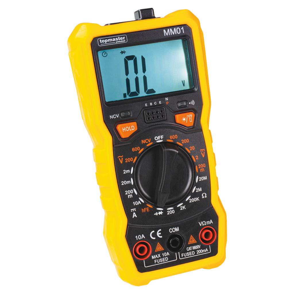 Top Master Pro Multimetru digital AC/DC cu LED TMP-MM01