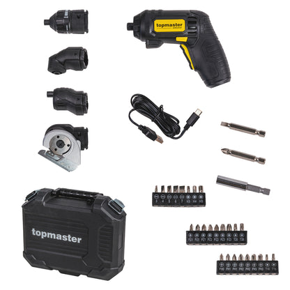 Top Master Pro Surubelnita cu acumulator mandrine multifunctionale 4V TMP