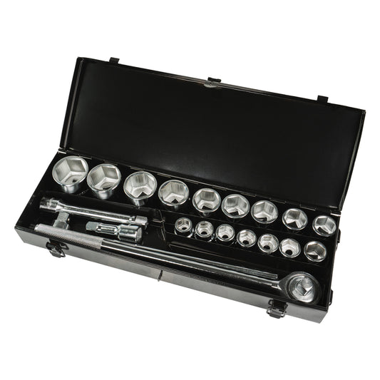 Top Master Pro Set 21 tubulare ¾" 19-50mm TMP