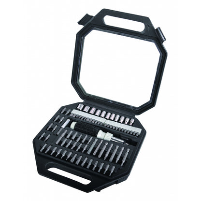 Basic Set 78 piese surubelnita cu clichet biti si tubulare BS