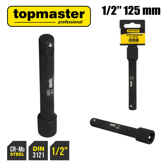Top Master Pro Prelungitor tubulare ¼"х125mm impact TMP