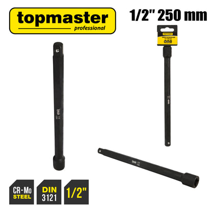 Top Master Pro Prelungitor de impact pentru tubulare 1/2"- 250mm TMP