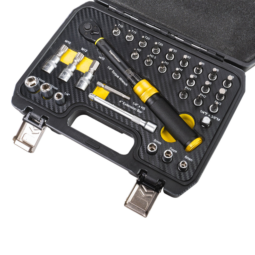 Top Master Pro Set cheie dinamometrica ¼“ 5-25Nm TMP