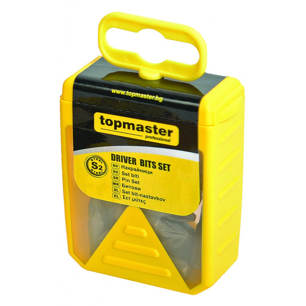 Top Master Pro Set 20 biti magnetici ¼" 25mm PH1 SVCM TMP