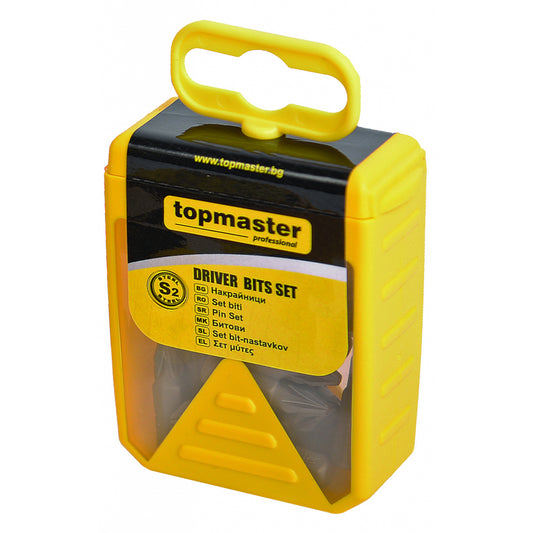 Top Master Pro Set 10 biti magnetici ¼" 50mm PH2 SVCM TMP