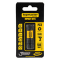 Top Master Pro Set 2 biti magnetici de impact ¼" 50mm PZ3 SVCM TMP