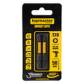 Top Master Pro Set 2 biti magnetici de impact ¼" 50mm TX20 SVCM TMP