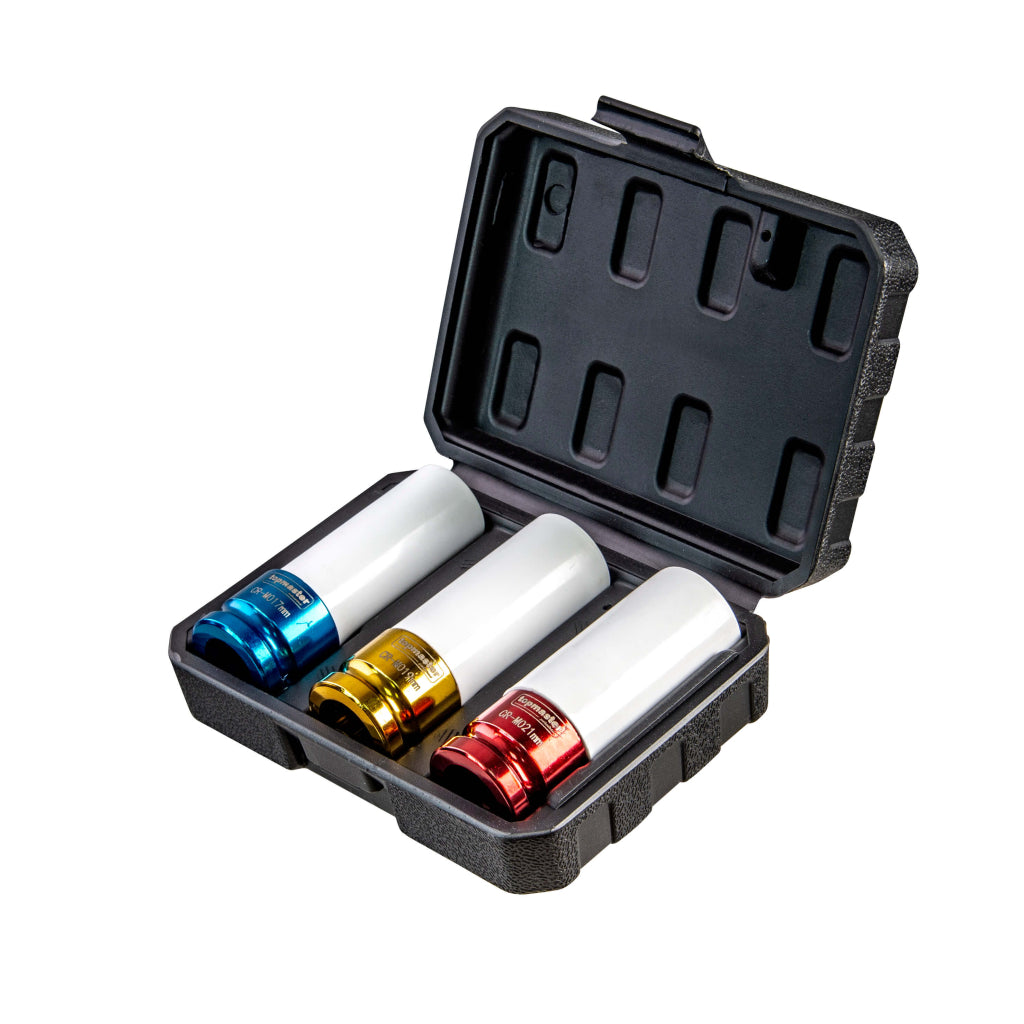Top Master Pro Set 3 tubulare de impact adanci ½" 17-21mm protectie TMP A