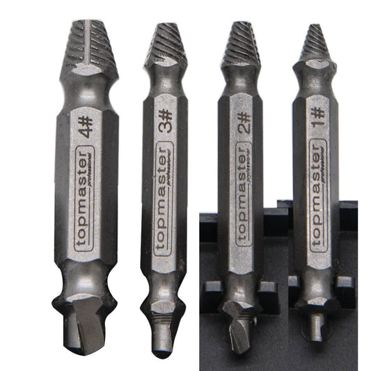 Top Master Pro Set 4 extractoare suruburi 3-12mm CR-MO TMP