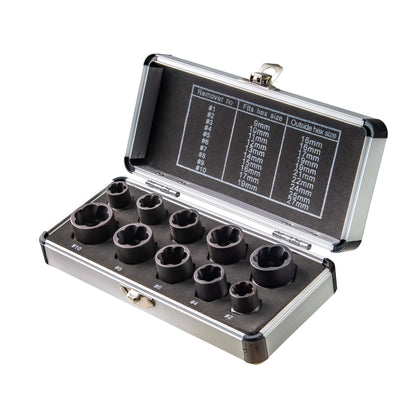 Top Master Pro Set 10 extractoare suruburi 9-19mm TMP