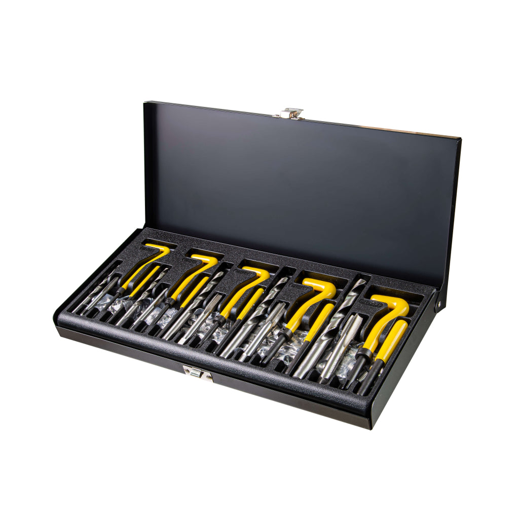 Top Master Pro Set 132 piese pentru reparatie filet bujie M5-M12 TMP