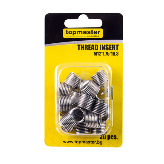 Top Master Pro Set 20 de filete pentru reparatie bujie M12*1.75*16.3 TMP