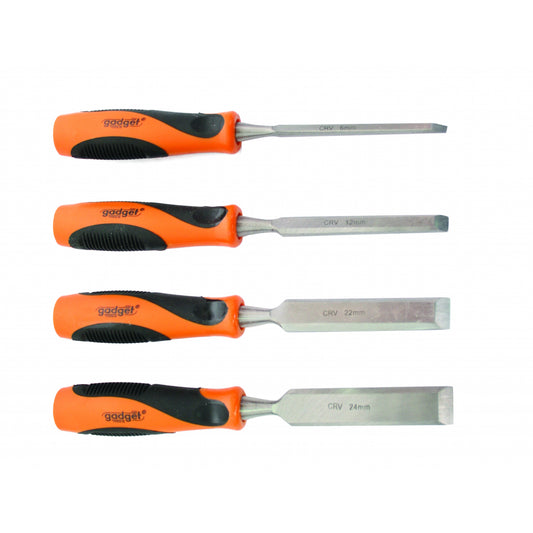 Gadget Set 4 dalti pentru lemn 10 12 16 18x260mm maner TPR TMP