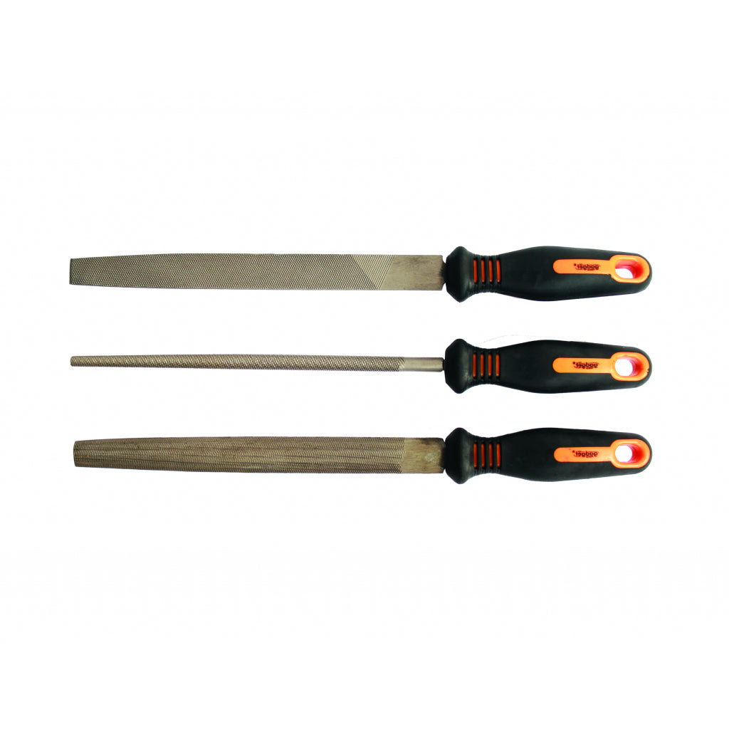 Gadget Set 3 raspile 200mm pentru lemn maner TPR GD