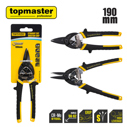 Top Master Pro Foarfeca tabla 190mm pe stanga TMP